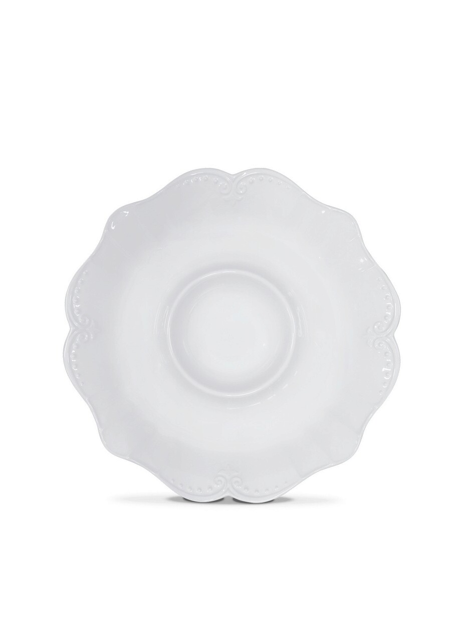 Farfurie intinsa, Mia - Kitchenware, 280TMA1888, 100% SERAMIC / , Dimensiune: 5 x 39 x 39 cm (1 bucată), Crem