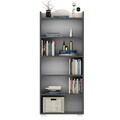 Corp biblioteca, Olivia, Wise, 60x160x30 cm, PAL, Antracit