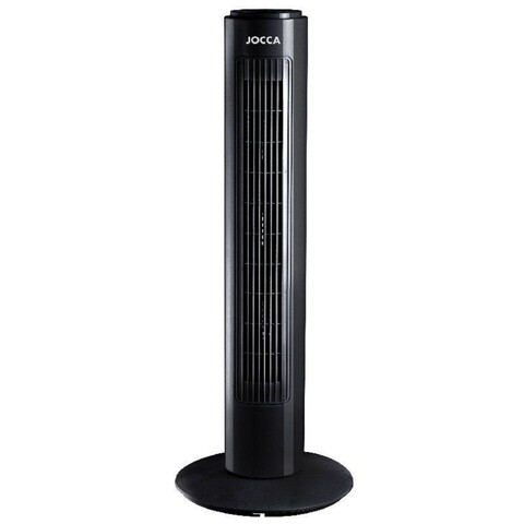 Ventilator vertical Tower Jocca, H73 cm, 45W, negru