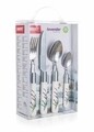 Set tacamuri 24 piese Lavender, Banquet, inox/ABS