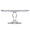 Platou servire tort Patisserie, Pasabahce, Ø26 x 12.1 cm, sticla