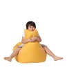 Fotoliu puf, Bean Bag Baton, Ferndale, 70 x 70 cm, poliester impermeabil, galben