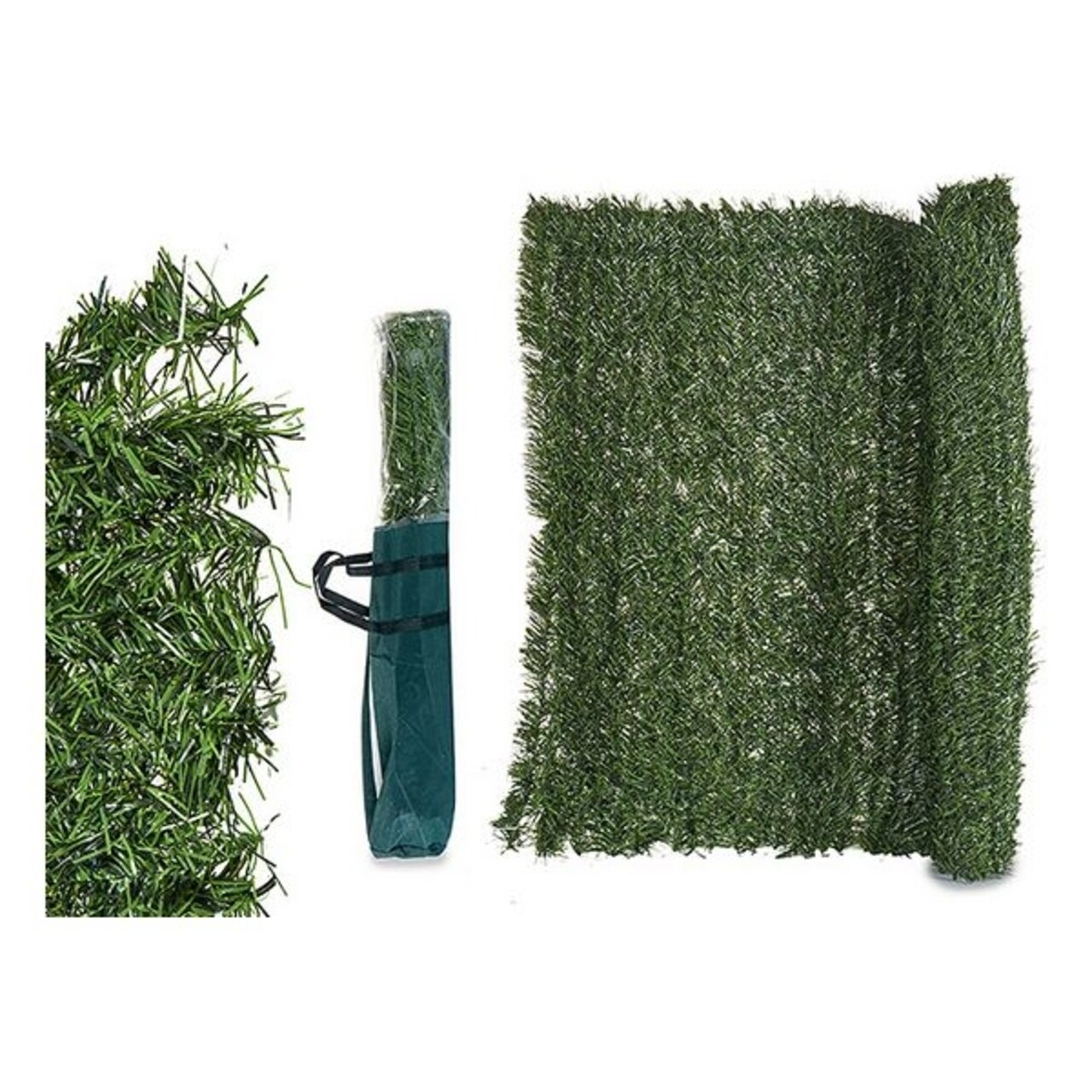 Separator Verde Pentru Gradina S3604409 Green, Ibergarden, 300 X 100 Cm, Plastic