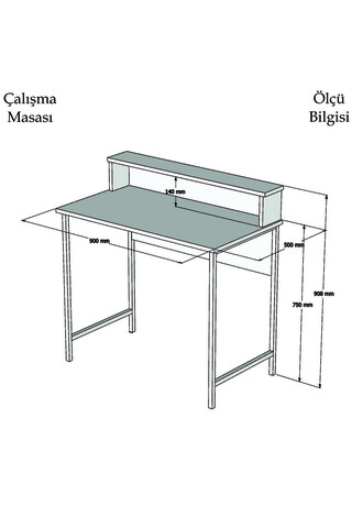 Birou, Puqa Design, Uso, PAL, Nuc / Negru