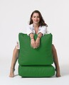 Fotoliu extensibil, Siesta, Ferndale Bean Bag, 55 - 180 cm, poliester impermeabil, verde