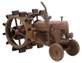 Ceas de masa Tractor-B, Mauro Ferretti, 43x20x23 cm, fier