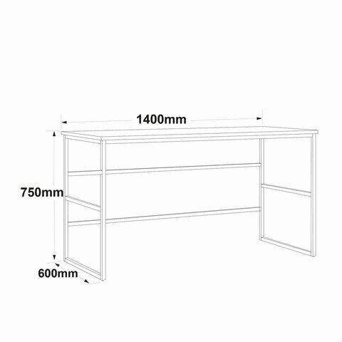 Birou, Locelso, VG24-A, 140x75x60 cm, Maro