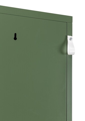 Dulap cu 1 usa Cambridge, Bizzotto, 46 x 38 x 185 cm, otel, verde