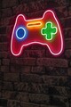 Decoratiune luminoasa LED, Play Station Gaming Controller, Benzi flexibile de neon, DC 12 V, Multicolor