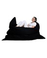 Fotoliu puf, Bean Bag, Ferndale Giant, 140 x 180 cm, poliester impermeabil, negru