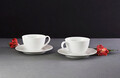 Set de cafea / ceai 12 piese Linea, Ambition, portelan, alb