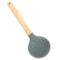 Spatula Blissford , Homla, 34x12 cm, lemn de cauciuc/silicon, verde/bej