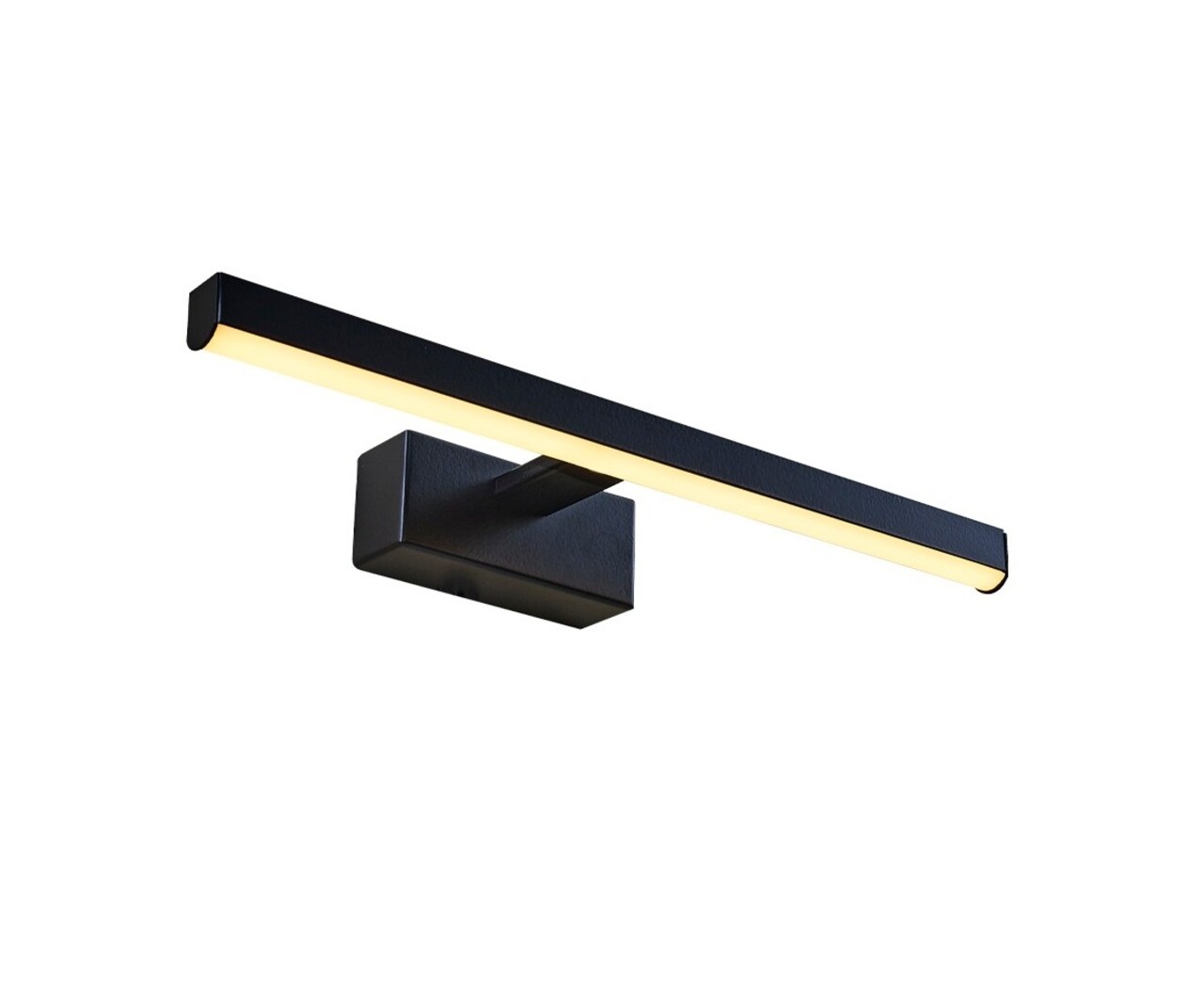 Aplica de perete, L1646 - Black, Lightric, 40 x 5 x 13 cm, LED, 8W, negru