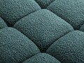 Taburet, Bellis-213, Micadoni Home, 94x94x43 cm, tesatura boucle, petrol