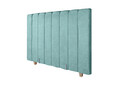 Pat matrimonial, Stockholm, Lines E, 160x200 cm, saltea tip Pocket, topper memory, Mint