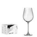 Set 6 pahare vin Jonica, Alar, 500 ml, sticla, transparent