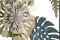 Decoratiune de perete 3D Leafy A, Mauro Ferretti, 30.5x88.5 cm, fier, multicolor