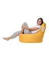 Fotoliu puf, Bean Bag Baton, Ferndale, 70 x 70 cm, poliester impermeabil, galben