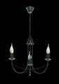 Candelabru Lampex, Nicosia 3 Black, E14, 3x40W