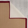 Covor Kira Jute Red, Flair Rugs, 60x230 cm, iuta/poliester, rosu