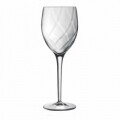 Set 4 pahare vin si alte bauturi Canalleto Flute, Luigi Bormioli, 384 ml, sticla cristal, transparent