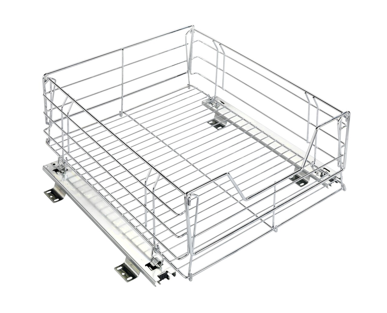 Raft extensibil pentru dulap, Maximex, Maxi, 50 x 50 x 23 cm, inox