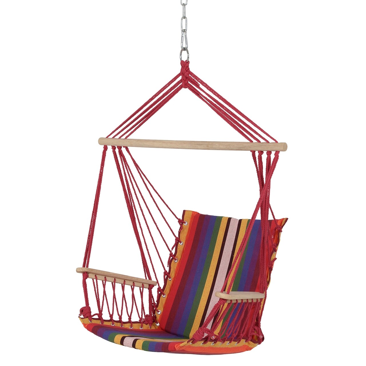 Leagan gradina/terasa, Hammock, 55 x 90 cm, rosu/multicolor