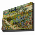 Tablou decorativ, 70100VANGOGH040, Canvas , Lemn, Multicolor