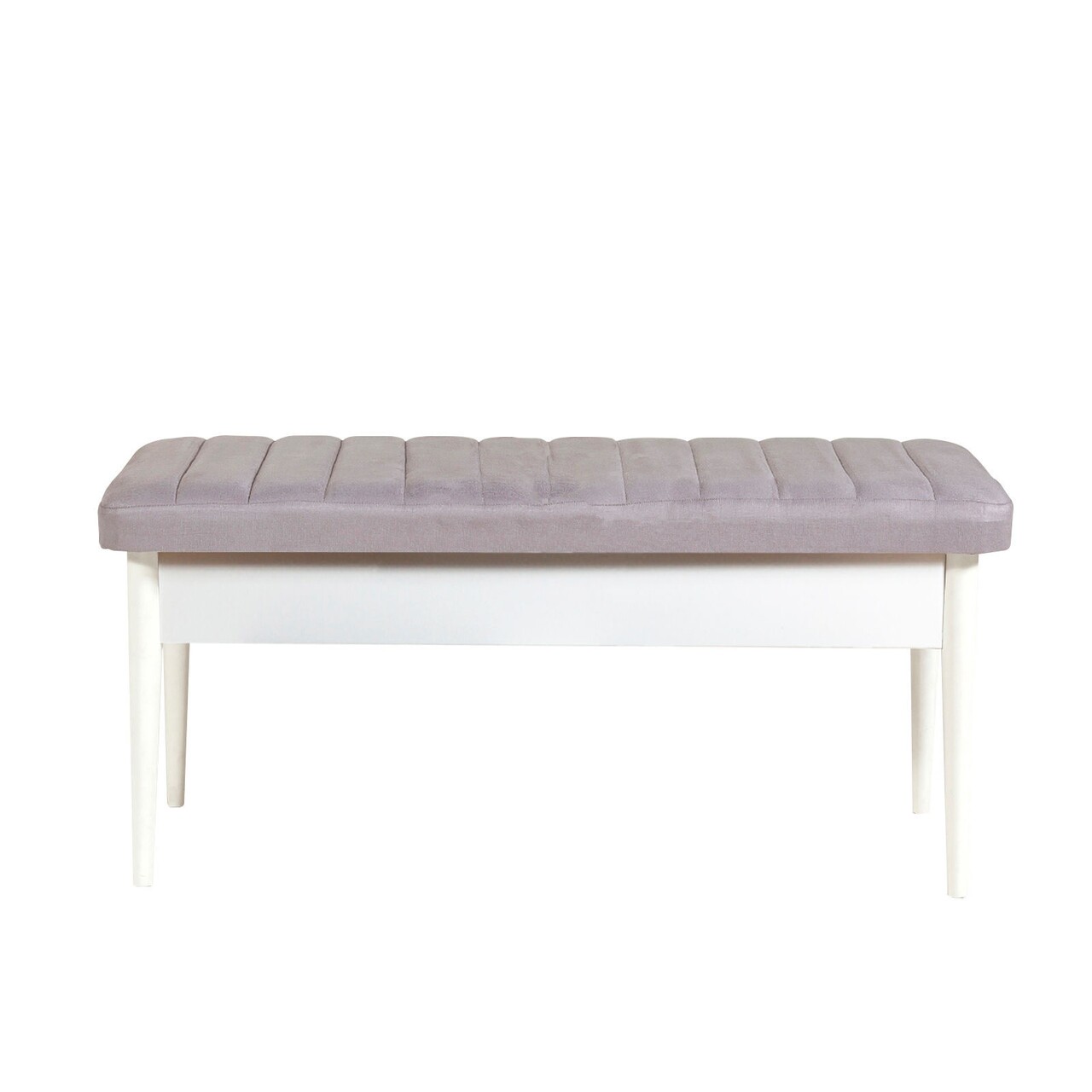 Bancheta Vina 0701-1, Soho, White, Vella, 110x40x51 cm - 2 | YEO