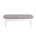 Bancheta Vina 0701-1, Soho, White, Vella, 110x40x51 cm