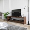 Comoda TV Neostill TV301, 140 x 40 x 45 cm, walnut