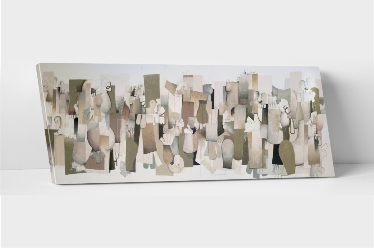 Tablou decorativ Demuth, Modacanvas, 30x90 cm, canvas, multicolor