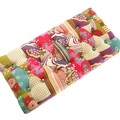 Bancheta, Versa, Pie Cama Patchwork, 80 x 40 x 43 cm, lemn/poliester, multicolor