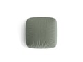 Taburet modular, Martina-169, Micadoni Home, 106x106x44 cm, tesatura structurata catifelata, verde muschi