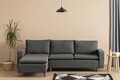 Coltar, Futon, 859FTN2119, Metal , Gri inchis