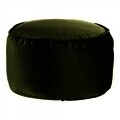 Taburet  Gift Decor, Pouffe, Ø60 x 35 cm, poliester/polistiren, verde