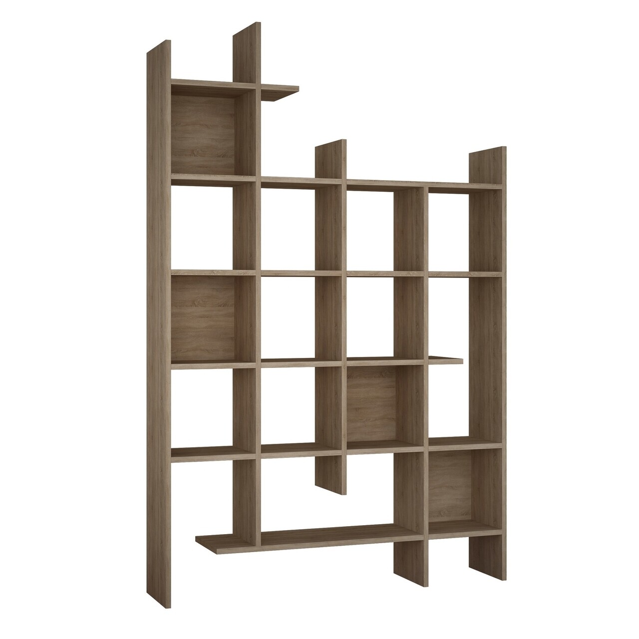 Biblioteca Manco, Decortie, 122x25.5x188 cm, oak - 1 | YEO