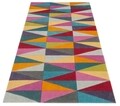 Covor Angles Bedora, 200x300 cm, 100% lana, multicolor, finisat manual