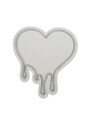 Decoratiune luminoasa LED, Melting Heart,  Benzi flexibile de neon, DC 12 V, Alb