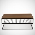 Masuta de cafea Etna Walnut, Comforty, 95x55x43 cm, aluna