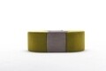 Taburet Alya Puf, Balcab Home, 120x80x40 cm, lemn, verde/mink