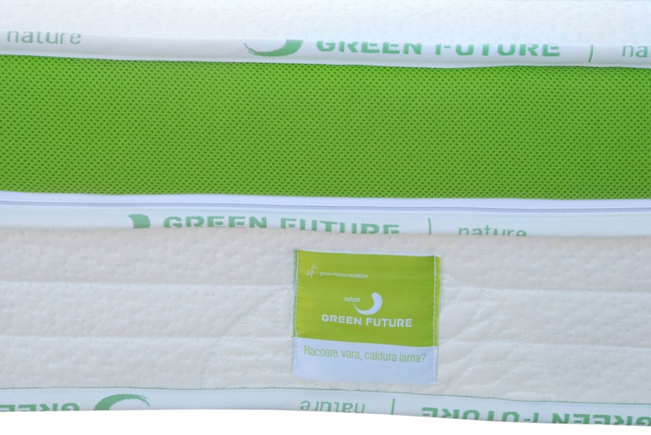 Saltea Green Future Nature Bamboo 90 x 200 cm - 3 | YEO