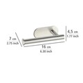 Suport pentru hartie igienica Orea, Wenko, 16x7x4.5 cm, inox, argintiu mat