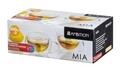 Set 2 cani termorezistente Mia, Ambition, 300 ml, sticla