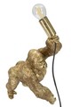 Lampa de masa, Gorilla, Mauro Ferretti, 1 x E14, 25W, 22.5 x 16 x 40 cm, polirasina, auriu