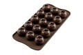 Forma de copt din silicon Imperial, Silikomart Easy Choco, 15 forme, Ø2.8 cm