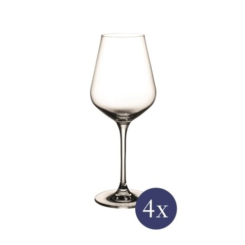 Set 4 pahare pentru vin alb, Villeroy & Boch, La Divina, 380 ml, sticla cristal