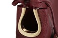 Geanta, Lucky Bees, 297 Claret Red, piele ecologica, rosu