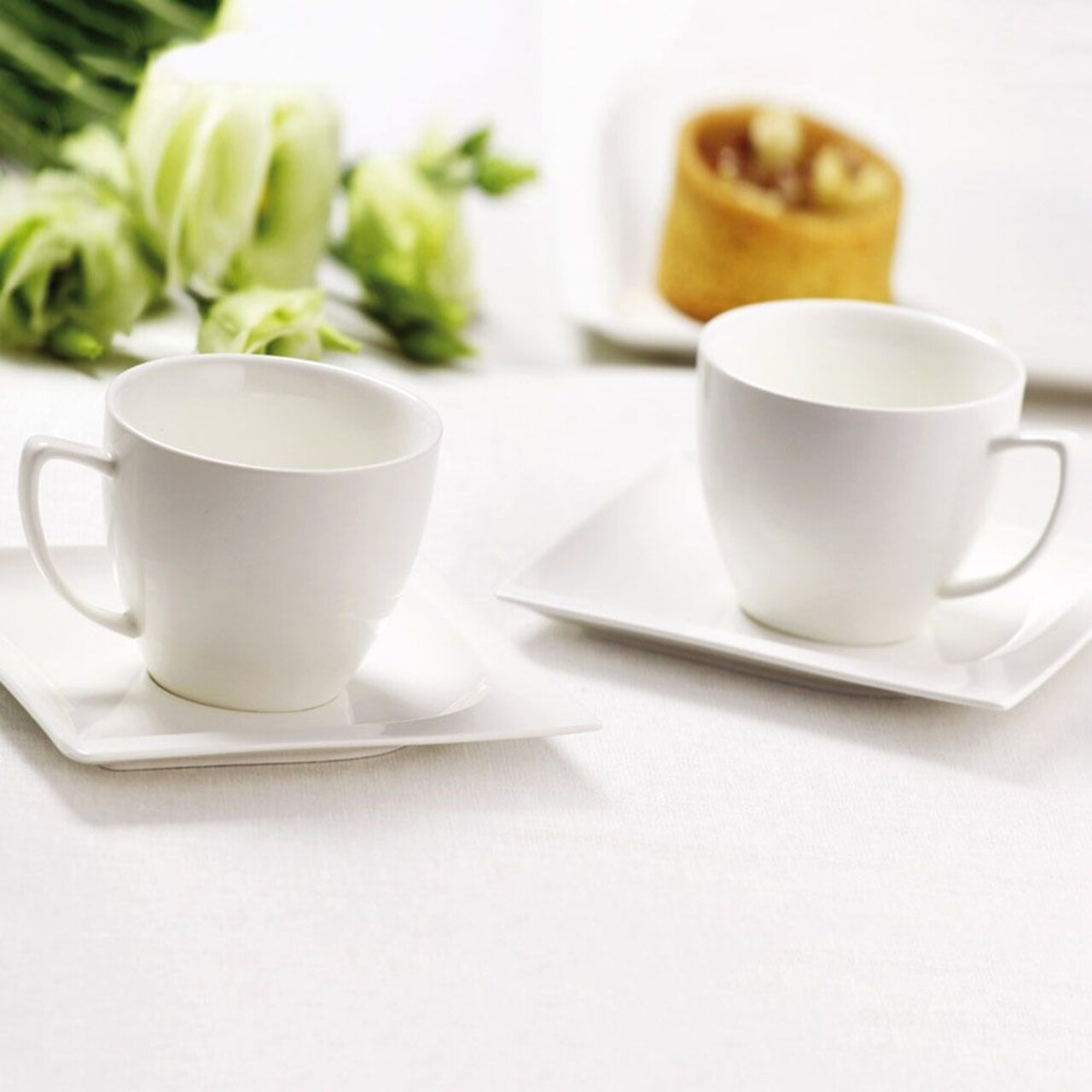 Set de cafea 12 piese Monaco, Ambition, 220 ml, alb - 2 | YEO