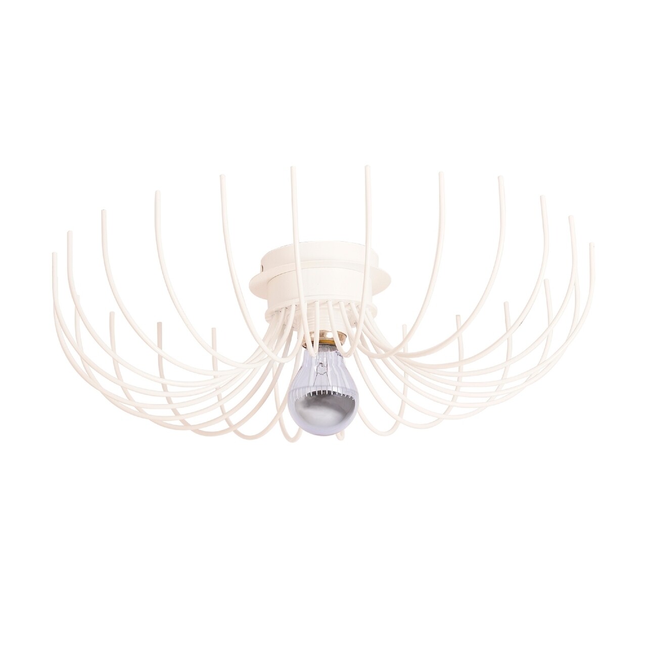 Plafoniera Lion, Maison In Design, Ø46 Cm, 1 X E27, 100W, Alb